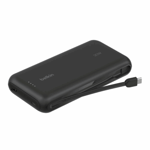 Belkin BoostCharge Powerbank 20K mit integriertem Kabel
